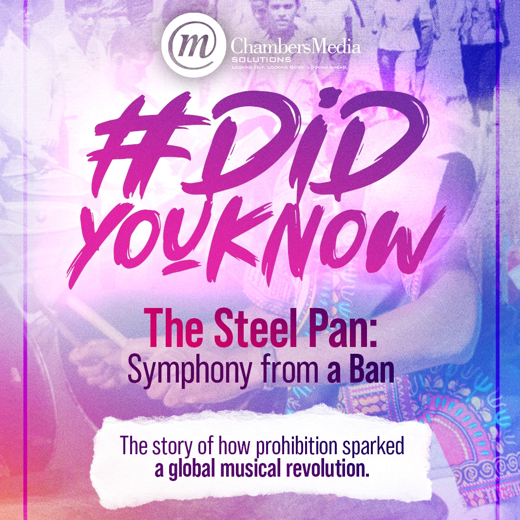 DYK CMS steelpan #DidYouKnow The Steel Pan: Symphony from a Ban The story of how prohibition sparked a global musical revolution.