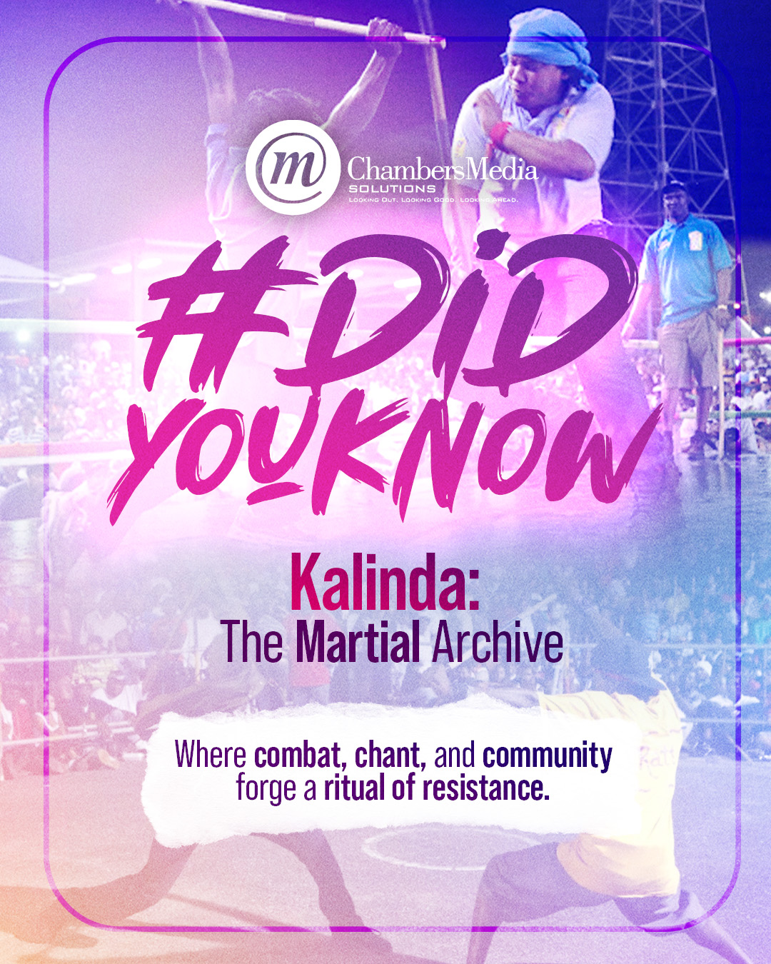 DYK CMS stick fighting #DidYouKnow Kalinda: The Martial Archive Where combat, chant, and community forge a ritual of resistance.